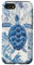 Coastal Blue Hawaiian Sea Turtles Summer Seashell Beach Case for iPhone SE (2020) / 7 / 8
