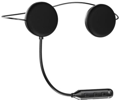 Knoruley Y1 Motorradhelm-Headset Bluetooth 5.3 Kabelloses Stereo-Intercom Integriertes Helm-Headset