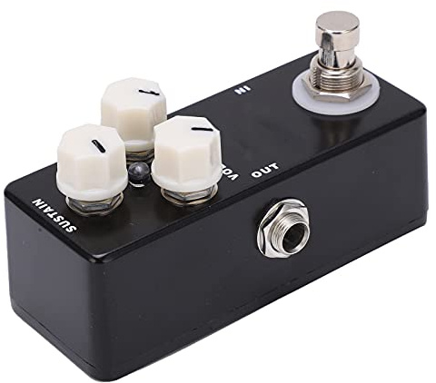 Alomejor Gitarreneffektpedal, Metall-Mini-Fuzz-Pedal mit Muff- und Fuzz-Effekt, True Bypass, Ideal für E-Gitarristen