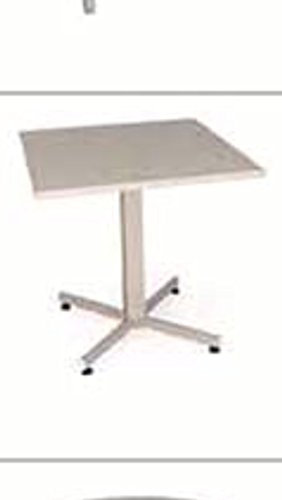Tisch Vega quadratisch taupe aus Eisen 70 x 70 cm