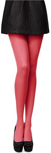 Antie Damen Mikrofaser Strumpfhose bunt blickdicht AN-124 100 DEN