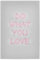 artboxONE Poster 45x30 cm Rosa Typografie Do What You Love, Neon Sign - Bild Love Love modern Wall Art