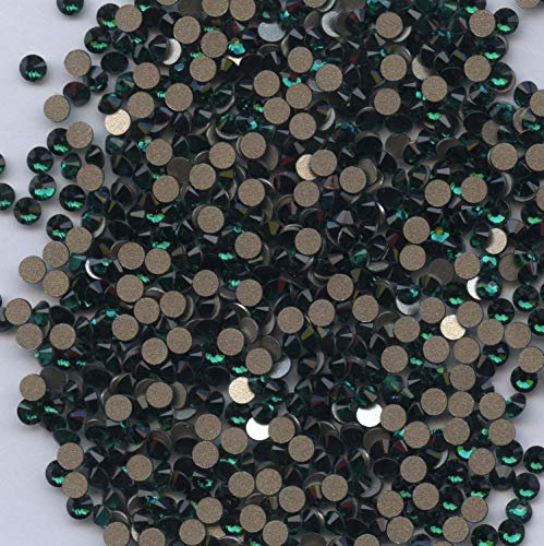 Swarovski 2058 SS9 E - Lote de 80 Brillantes de estrás (Fondo Plano, 2,55 mm)