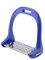 5 Farben Steigbügel für Sattel Leichte Sicherheit Pferdesattel Englisch Reiten Flex Fillis Aluminium Casting Farbige Farbe Steigbügel[Blau] Transport-Ausrüstung