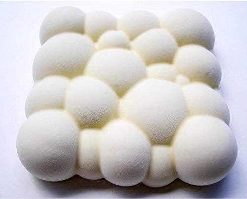 1 Pcs 3d bulles ciel nuage gâteau en silicone Moule couleur blanc, moule de cuisson, Pan, Biscuit, Brownie, bonbons, crème glacée pour Birthday Party de mariage