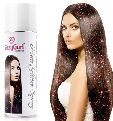 spray paillettes cheveux 125ml single (Ravishing Ruby)