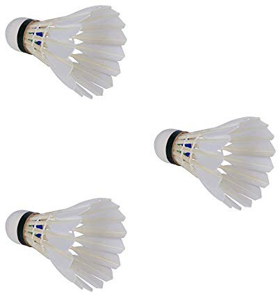 U/K Federball Federball Federball Federball Federn Ball Outdoor Sport Training Zubehör 3 Stück Umweltfreundlich und praktischlanglebig