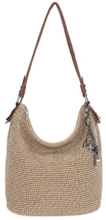 The Sak Sequoia Crochet Hobo Bag - Hand Crochet Large Shoulder Purse