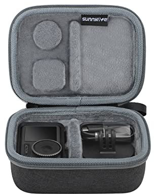ZJRXM Tasche für DJI Osmo Action 5 Pro/Action 3/Action 4, Tragbare Aufbewahrungstasche Reisetasche Handtasche für DJI Osmo Action 3 Zubehör (für DJI Action 3 Standard Combo)