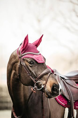 KENTUCKY HORSEWEAR Bonnet Anti-Mouche Cheval Wellington Velvet