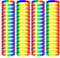 TUPARKA Gay Pride Armbänder LGBT Lesben Regenbogen Armbänder Silikon Sport Gummi Armbänder (78)