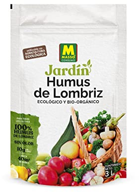 Fertilizzante organico Massó Earthworm hummus 3 L
