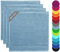 Lashuma Frottee Handtücher Küche Tauben - Blau, Linz 4tlg Küchenhandtücher Set 50x50cm