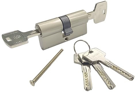 WONDF türschloss haustür schließzylinder türschloss haustür sicherheitsschloss haustür profilzylinder door lock zylinderschloss AD-D70(30/40)-NP