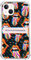 Eurdosmk Hippie Sad Dark Aesthetic Red Lips Stars Hülle Kompatibel mit iPhone 15 Trippy Psychedelic Quotes Case für iPhone 15 Trendy Cool TPU Bumper Handyhülle Cover