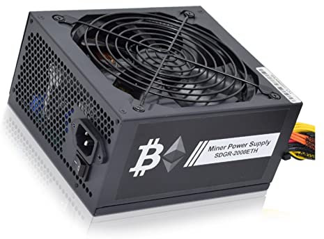 KLVN 2000W Bitcoin Mining Pc Alimentation de l'alimentation électrique GPU ATX Alimentation DE L'ALIMENTATION ET DE L'ALIMENTATION DE Point ETHERUM Coin 12V 4