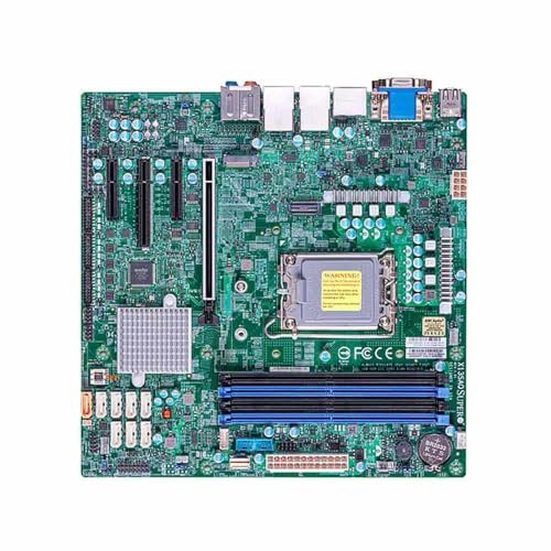 SUPERMICRO MBD-X13SAQ - Compatible avec Les processeurs Intel Socket 1700 - Chipset Intel Q670 - Format Micro-ATX - Marque :