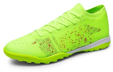 DREAM PAIRS Herren Fußballschuhe Hallenschuhe Fußballspiel Training Sportschuhe,Size 40,GRÜN,SDSS2404M-E