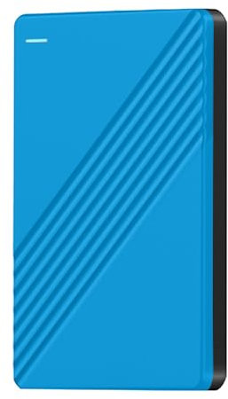 Docooler Externe Festplatte, tragbares USB 3.0-Solid-State-Laufwerk mit Stabiler 5-Gbit/s-Übertragung, 2,5-Zoll-Metallfestplatte für Notebook-PC, Android und Windows