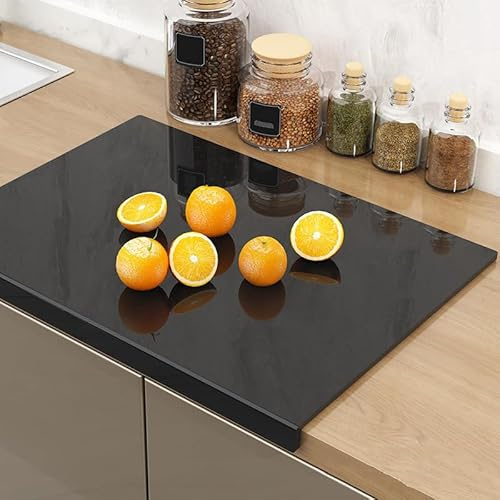 Acryl Schneidebrett, Cutting Board, Schneidebrett Für Theke, 45x35cm Großes Schneidbrett Rutschfest Mit, Küchen Schneidebretter Glas Alternativen Küchenbrett, Geschenk Küche Küchenutensilien