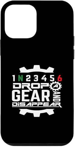 iPhone 12 mini Drop A Gear And Disappear-Racing, Sports Car Hoodie Case