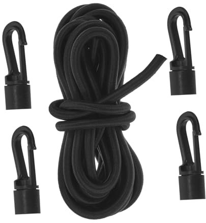 POPETPOP 1satz Paddelleine Mit Fixierungshaken Elastische Sicherungsleine Für Kajak Und Surfboard Mit Haken Für Outdoor-aktivitäten Zuverlässige Befestigung Von Booten Und Zelten