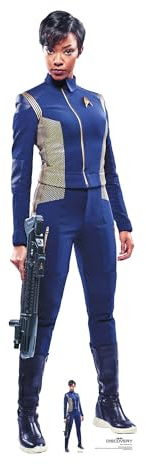 Star Cutouts – SC4708 – Star Trek Michael Burnham Lifesize Cardboard Cutout 163cm – Sonequa Martin-Green – Discovery Character Gift