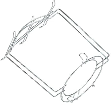 KOCKSHION Porta Tazze Da Caffè e Tè in Acciaio, Supporto Per Piattini Da Tazza Da Tè, Espositore Robusto Per Cucina e Bar, Organizer Compatibile La Maggior Parte Delle Tazze e Piattini