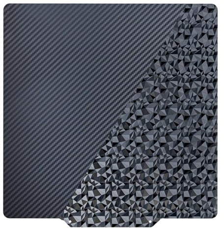 TIOPY Ender 3 PEO+PET 3D Drucker Plattform 235X235MM, 3D Drucker Flexibles PEI Blatt Texturiert PET + Glatt PEO, Für/Ender 3 Pro/Ender 3 V2/Neptune 3 Pro/4/Sovol SV05, No Magnetic Base
