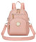 Miss Lulu Damen Handtasche Mini Rucksack Cityrucksack Wasserdichte Casual Daypack Tasche für Arbeit Studium Reisen Einkauf