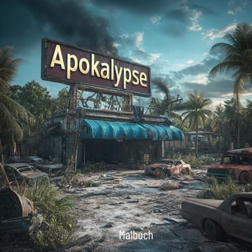 Apokalyptisches Malbuch – 59 Endzeit-Szenen zum Ausmalen | Dystopische Welten, Zombies, Ruinen & Überlebenskämpfe für Fans von Sci-Fi & Survival von mediamake.de