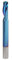 Qotolite Milling Cutter Single Flute Spiral Nano Blue Rebating Router Bit CNC OUTIL DE COUPE 4X12X40