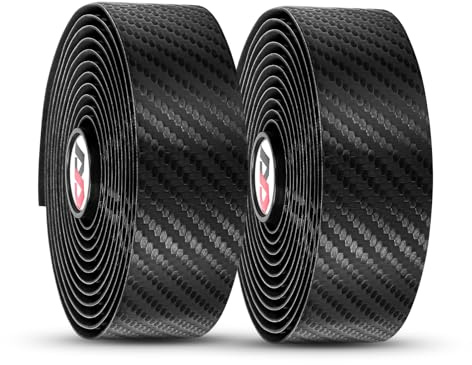 ZIMAOER Rennrad Lenkerband, Lenkerband für Rennräder mit Carbon-Effekt, Rutschfest & Stoßdämpfendes Gel, Bequem & Langlebig, Geeignet für Rennrad & Gravel