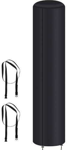 Saking Housse de cabine de douche solaire 420D Oxford étanche robuste avec protection UV pour douche d'extérieur 230 x 67 cm Noir