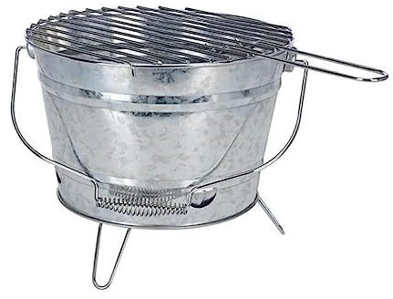 BBQ 8719202123678 BARBACOA ZINC BARRIL, Zink, Verzinkt, 27 cm