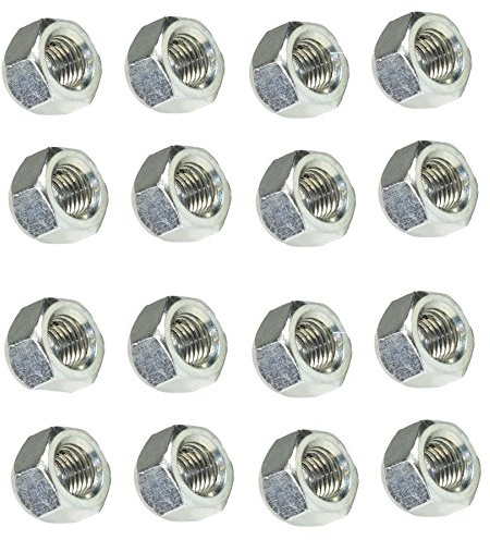 Pack of 16 M12 x 1.5 Wheel Nuts Nut For Trailer Suspension Hubs Trailers