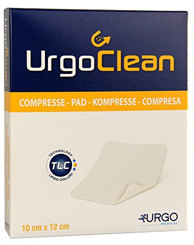 URGOCLEAN Kompresse 10x12 cm 10 Stück
