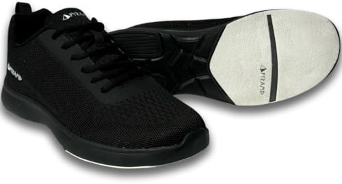 Pyramid Men's Path Lite Seamless Mesh Bowling Shoes - Black Size 10