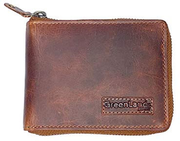 Greenland Nature Soft & Safe Geldbörse RFID Leder 12 cm