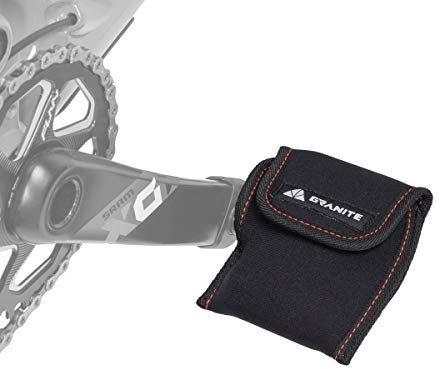 Granite Pita Bicycle Pedal Covers, Bike Pedal Covers For Bike Transport Protection, Against Damage and Scratche When in Storage and Transit, 3mm Thick Neoprene Pedal Covers (Small, Black)