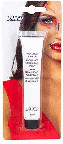 Boland - Aqua Creme Make-Up, Inhalt 19 ml in Tube, Schminke auf Wasserbasis, Mottoparty, Karneval, Halloween