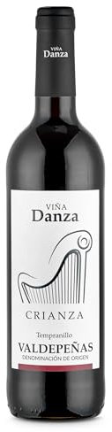 VIÑA DANZA vino tinto crianza DO Valdepeñas botella 75 cl