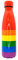 NERTHUS FIH 861 Botella Doble Pared Arcoiris Acero Inoxidable, Libre de BPA, 18/8, 500ml
