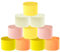 Krepppapier Orange Kreppbänder 4.5cm x 25m Kreppapier Crepe Paper für Hochzeit Geburtstagsfeier Feier Deko Papierfalten Basteln Handarbeiten Papierkunst Hintergrund Luftschlangen Papier Maibaum Bänder