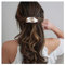 Inilbran Vintage Blatt Haarspange Barrettes Gold Feder Haarspange Metall Blatt Barrette Kopfclips Blatt Haarstift Clip Dekorative Kopfbedeckung Französisch Haarschmuck Für Frauen Und Mädchen