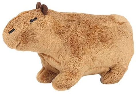 Capybara Plush Toy, Simulation Animal Capybara Dolls, Cute Rodent Plush Toy Animal Doll, Super Soft Filled Toy, Wild Animals, Stuffed Toys, Gift for Children and Friends