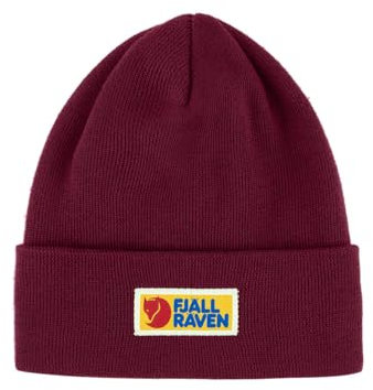 Fjällräven Unisex Vardag Classic Beanie, Bordeaux Red, One Size
