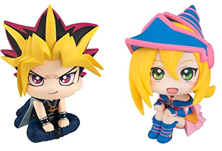 Yu-Gi-Oh! Duel Monsters statuettes PVC Look Up Yami Yugi & Dark Magician Girl Set 11 cm