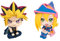 Yu-Gi-Oh! Duel Monsters statuettes PVC Look Up Yami Yugi & Dark Magician Girl Set 11 cm