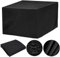 Gartenmöbel Abdeckung Wasserdicht 60x60x60cm Multi Größe Abdeckplane Gartenmöbel Winterfest Schutzhülle Gartenmöbel Terrasse Abdeckungen für Gartenmöbel Sets Tische Stühle (Schwarz 60x60x60cm)